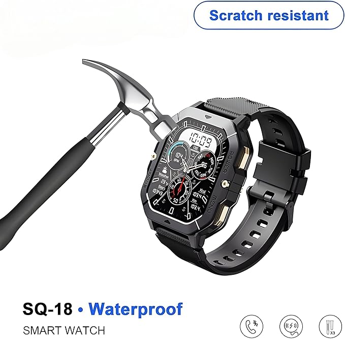 HAINOTEKO SQ18 Smart Watch – Waterproof - Image 2