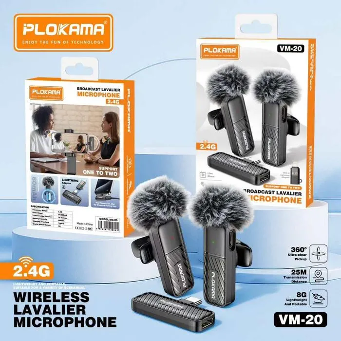 PLOKAMA VM20 Mic Wireless - Image 2
