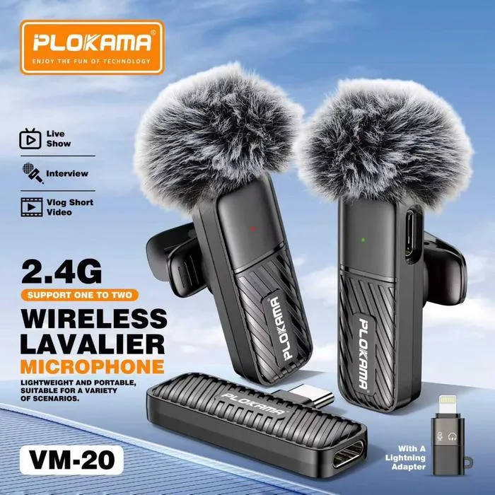 PLOKAMA VM20 Mic Wireless